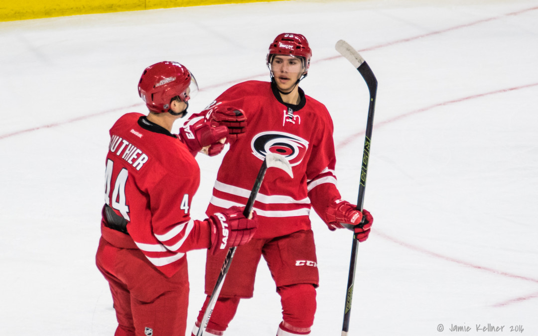 Notes from Carolina Hurricanes prospect camp — Practice #1 (Wed night)
