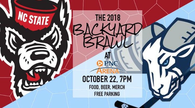 Game preview for 2018 Backyard Brawl: Carolina Hockey vs. the NC State Icepack